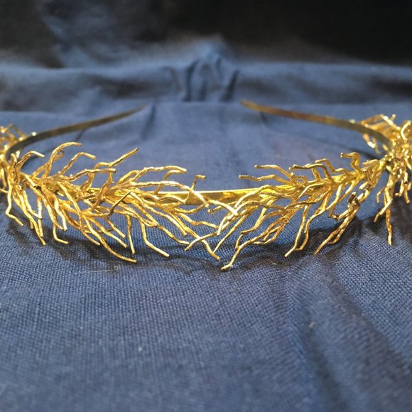 Gold Boho Tiara Headband main image 8